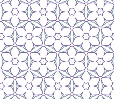 Geometrik şekilli kusursuz desen, vektör illüstrasyonu