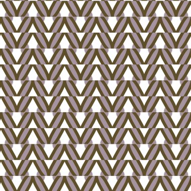 Geometrik şekilli kusursuz desen, vektör illüstrasyonu