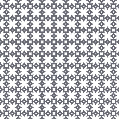 Geometrik şekilli kusursuz desen, vektör illüstrasyonu