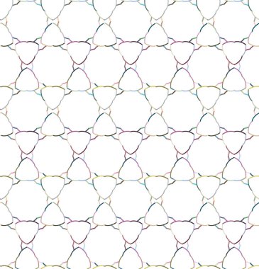 soyut kaleydoskop kumaş dikişsiz arkaplan, vektör illüstrasyonu 