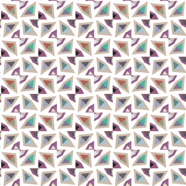 soyut kaleydoskop kumaş dikişsiz arkaplan, vektör illüstrasyonu 