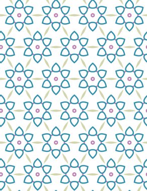 soyut kaleydoskop kumaş dikişsiz arkaplan, vektör illüstrasyonu 