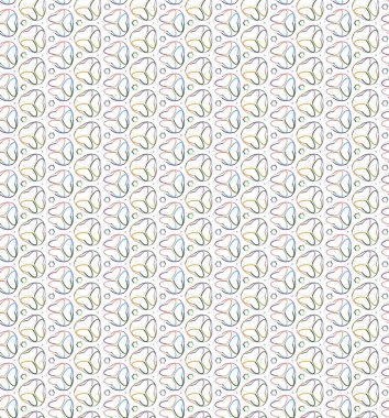 soyut kaleydoskop kumaş dikişsiz arkaplan, vektör illüstrasyonu 