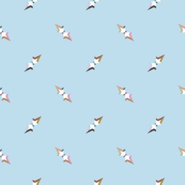 soyut kaleydoskop kumaş dikişsiz arkaplan, vektör illüstrasyonu 