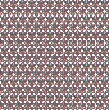 soyut kaleydoskop kumaş dikişsiz arkaplan, vektör illüstrasyonu 