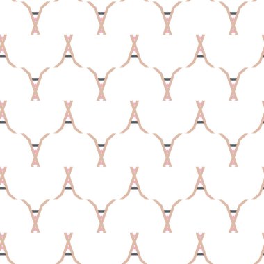 soyut kaleydoskop kumaş dikişsiz arkaplan, vektör illüstrasyonu 