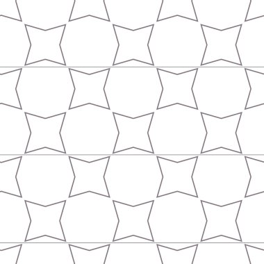 Geometrik şekilli kusursuz desen, vektör illüstrasyonu