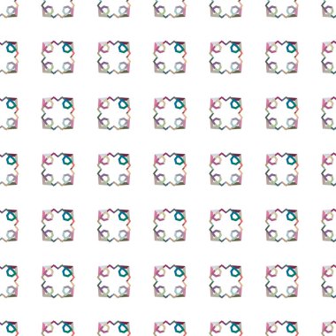 soyut kaleydoskop kumaş dikişsiz arkaplan, vektör illüstrasyonu 