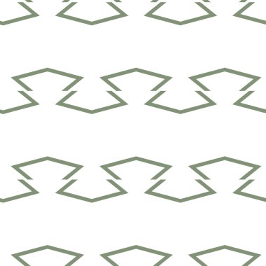 Geometrik şekilli kusursuz desen, vektör illüstrasyonu