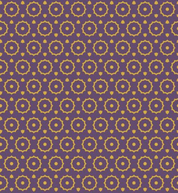 Geometrik şekilli kusursuz desen, vektör illüstrasyonu