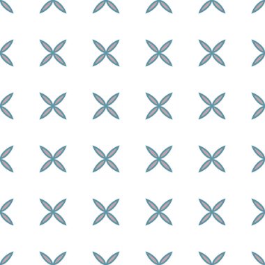 Geometrik şekilli kusursuz desen, vektör illüstrasyonu