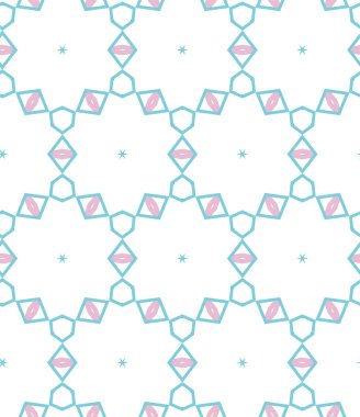 soyut kaleydoskop kumaş dikişsiz arkaplan, vektör illüstrasyonu 