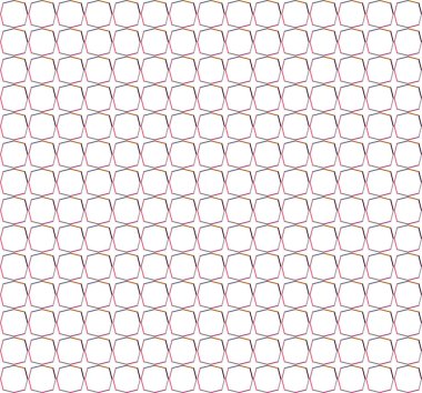 Geometrik şekilli kusursuz desen, vektör illüstrasyonu