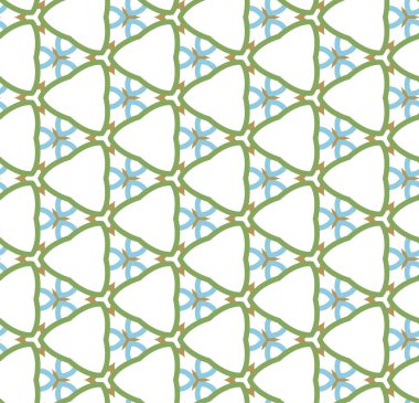 soyut kaleydoskop kumaş dikişsiz arkaplan, vektör illüstrasyonu 