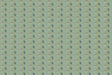 Geometrik şekilli kusursuz desen, vektör illüstrasyonu