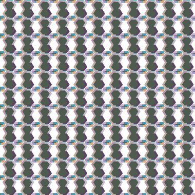 soyut kaleydoskop kumaş dikişsiz arkaplan, vektör illüstrasyonu 