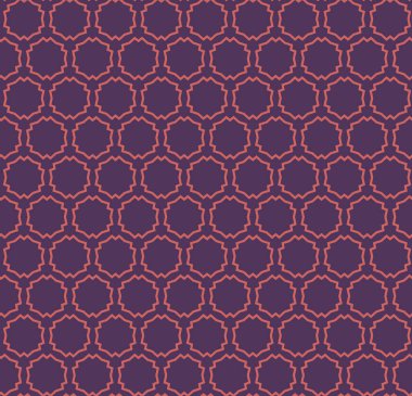 Geometrik şekilli kusursuz desen, vektör illüstrasyonu