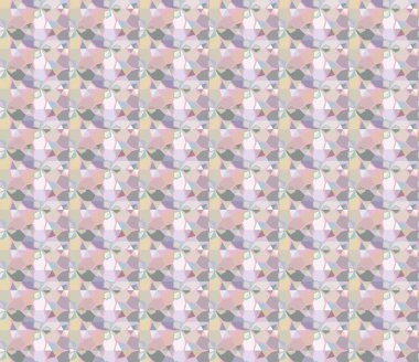 soyut kaleydoskop kumaş dikişsiz arkaplan, vektör illüstrasyonu 