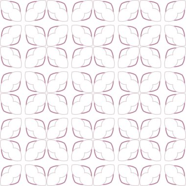 Geometrik şekilli kusursuz desen, vektör illüstrasyonu