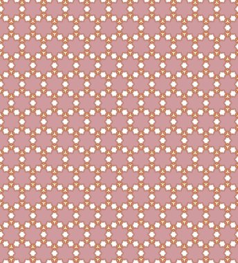 Geometrik şekilli kusursuz desen, vektör illüstrasyonu