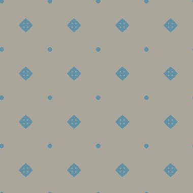 Geometrik şekilli kusursuz desen, vektör illüstrasyonu