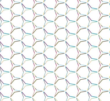 Kafeste geometrik desen var. Kusursuz vektör illüstrasyonu. 