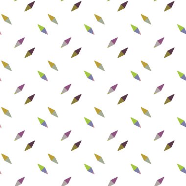 Geometrik şekilli kusursuz desen, vektör illüstrasyonu