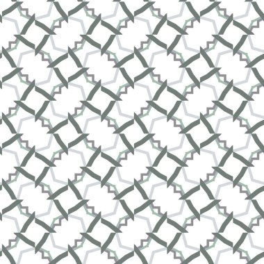 Geometrik şekilli kusursuz desen, vektör illüstrasyonu