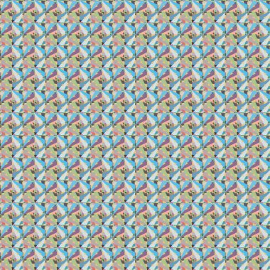 soyut kaleydoskop kumaş dikişsiz arkaplan, vektör illüstrasyonu 