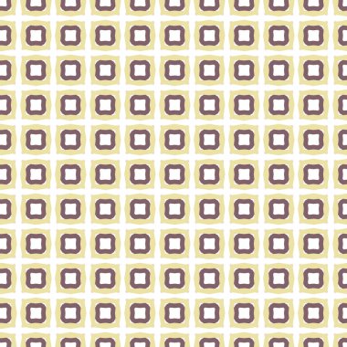 Geometrik şekilli kusursuz desen, vektör illüstrasyonu