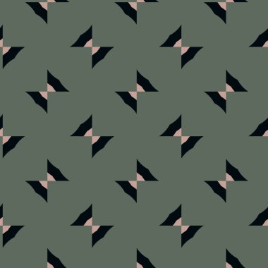 soyut kaleydoskop kumaş dikişsiz arkaplan, vektör illüstrasyonu 