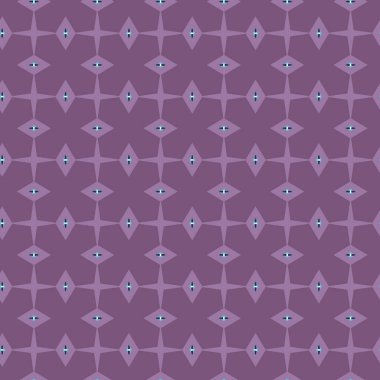 Geometrik şekilli kusursuz desen, vektör illüstrasyonu