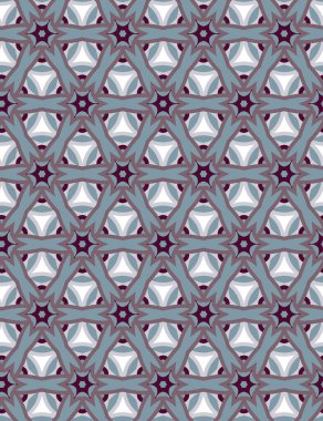 soyut kaleydoskop kumaş dikişsiz arkaplan, vektör illüstrasyonu 