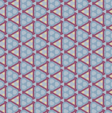 soyut kaleydoskop kumaş dikişsiz arkaplan, vektör illüstrasyonu 