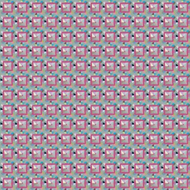 soyut kaleydoskop kumaş dikişsiz arkaplan, vektör illüstrasyonu 