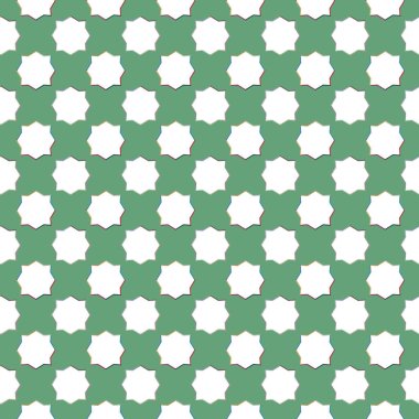 soyut kaleydoskop kumaş dikişsiz arkaplan, vektör illüstrasyonu 