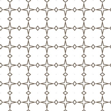 Geometrik şekilli kusursuz desen, vektör illüstrasyonu
