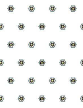 Geometrik şekilli kusursuz desen, vektör illüstrasyonu