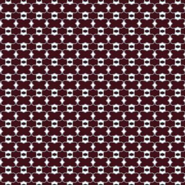 Soyut geometrik şekilli kusursuz desen