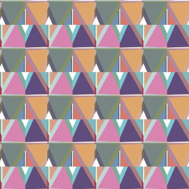 soyut kaleydoskop kumaş dikişsiz arkaplan, vektör illüstrasyonu 