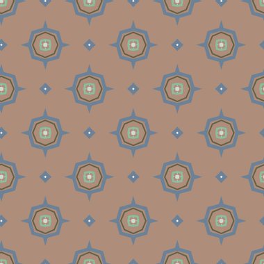 soyut kaleydoskop kumaş dikişsiz arkaplan, vektör illüstrasyonu 