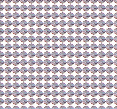 Geometrik şekilli kusursuz desen, vektör illüstrasyonu