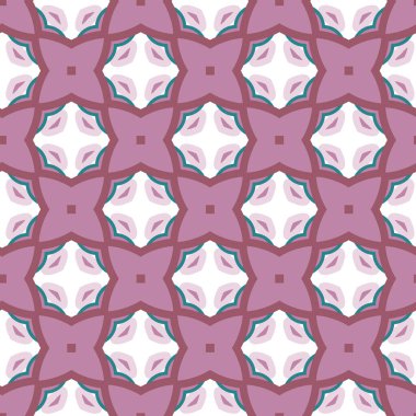 soyut kaleydoskop kumaş dikişsiz arkaplan, vektör illüstrasyonu 