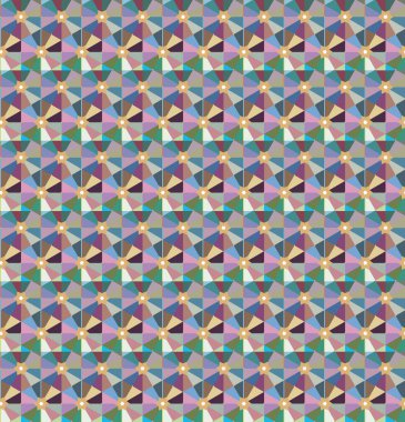 soyut kaleydoskop kumaş dikişsiz arkaplan, vektör illüstrasyonu 
