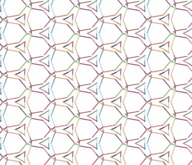 soyut kaleydoskop kumaş dikişsiz arkaplan, vektör illüstrasyonu 