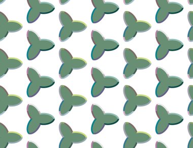 soyut kaleydoskop kumaş dikişsiz arkaplan, vektör illüstrasyonu 