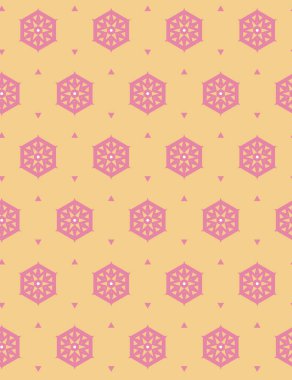 soyut kaleydoskop kumaş dikişsiz arkaplan, vektör illüstrasyonu 