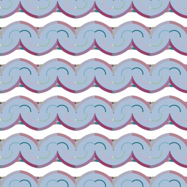 soyut kaleydoskop kumaş dikişsiz arkaplan, vektör illüstrasyonu 