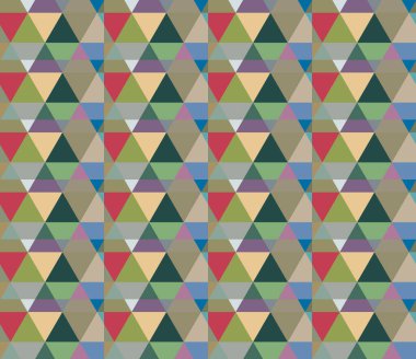 Soyut geometrik şekilli kusursuz desen