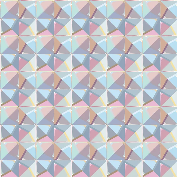 Abstraktes Kaleidoskop Stoff Nahtloser Hintergrund Vektorillustration — Stockvektor